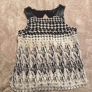 Date night!  – slightly sheer, leather detail, sanctuary like new